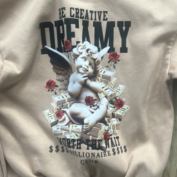 Boys hooded sweatshirt (print on back) - Picture 4 of 4